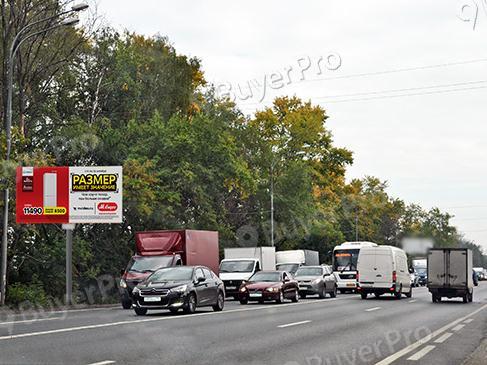 Рекламная конструкция г.о. Балашиха, Щелковское шоссе, км 24+350, лево, 431B (Фото)