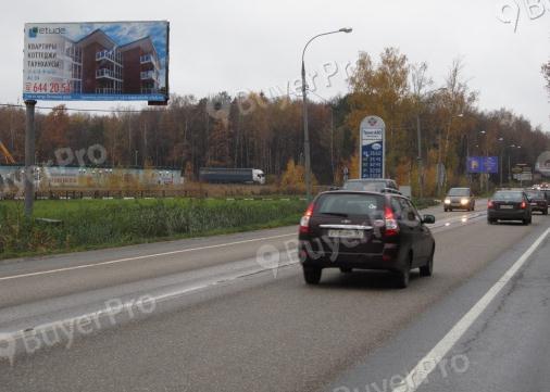 Рекламная конструкция Пятницкое ш., 53км+990м, право по ходу дв. из Солнечногорска (8040 м от мкад) (Фото)