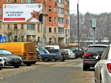 Рекламная конструкция г.Красногорск, Павшинская пойма, 50 м от Волоколамского шоссе (Фото)