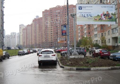 Рекламная конструкция г.Красногорск, Павшинская пойма, 150 м от Волоколамского шоссе, право (Фото)