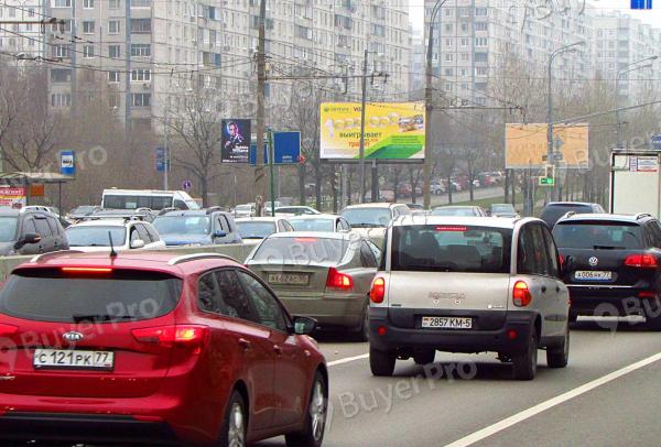 Рекламная конструкция Алтуфьевское шоссе, после пересечения с улицей Костромская (Фото)