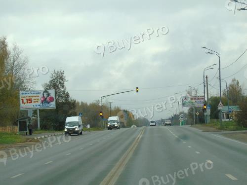 Рекламная конструкция г. Сергиев Посад Ярославское шоссе,в районе д.4, выезд из города Левая (Фото)