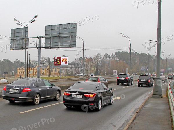 Рекламная конструкция Рублевское ш., д. 62, (после Х 3-й Череповецкой ул.) (Фото)