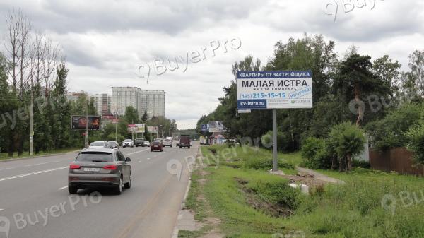 Рекламная конструкция Волоколамское ш., 27,9 км, (10,4 км от МКАД), слева (Фото)
