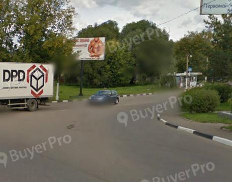 Рекламная конструкция ул. 1-я Советская, поворот на проспект Пацаева (Фото)