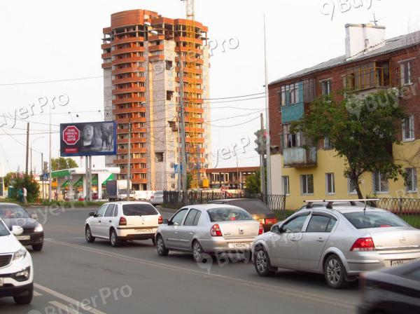 Рекламная конструкция Аделя Кутуя ул. 104 (призма) (Фото)