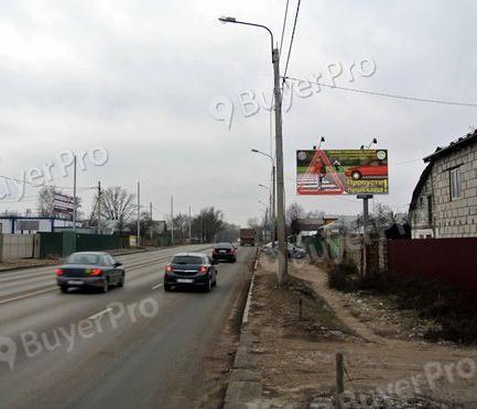 Рекламная конструкция Волоколамское ш. 28,85 км. (11 км. от МКАД) справа, (г. Красногорск, ул. Ново-Никольская д.96) (Фото)