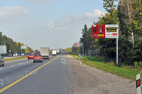 Рекламная конструкция М2 Крым (Симферопольское шоссе), км 64+050, (км 43+150 от МКАД), лево, в Москву, 416A (Фото)