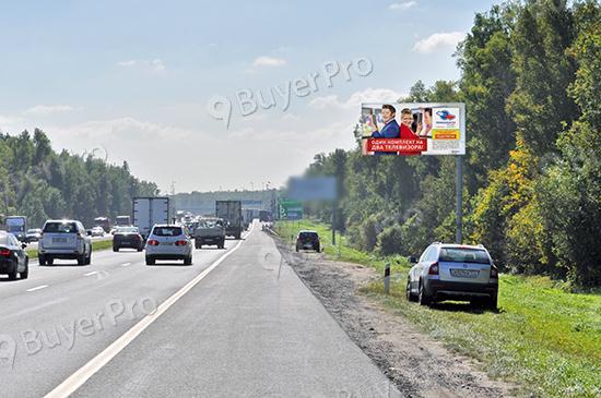 Рекламная конструкция М2 Крым (Симферопольское шоссе), км 64+420, (км 43+520 от МКАД), право, в область, 417A (Фото)