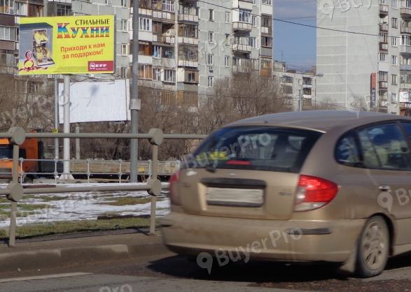 Рекламная конструкция г.Люберцы  Комсомольский проспект  напротив д.9  (Фото)