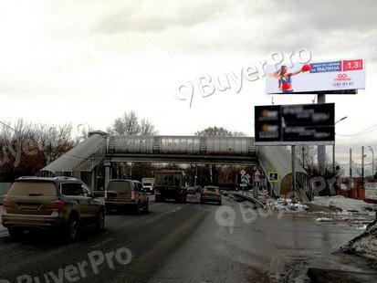 Рекламная конструкция г. Балашиха, Щелковское шоссе, вл. 102а.  (Фото)