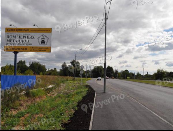 Рекламная конструкция Темниково, ул .Пригородная, д.127,  1 км от круга (Фото)