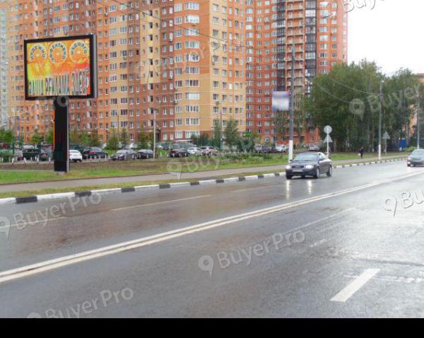 Рекламная конструкция г.Долгопрудный Новый Бульвар въезд в 1-ю очередьмикрорайона (Фото)