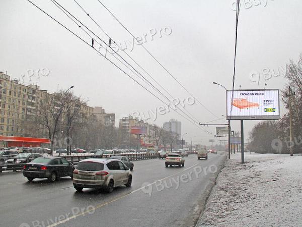 Рекламная конструкция Дмитровское ш., д. 37,напротив (Фото)