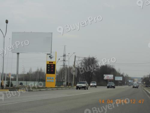 Рекламная конструкция г. Луховицы ул.Пушкина,3 км+220 м от Новорязанского шоссе в сторону Зарайска Правая (Фото)