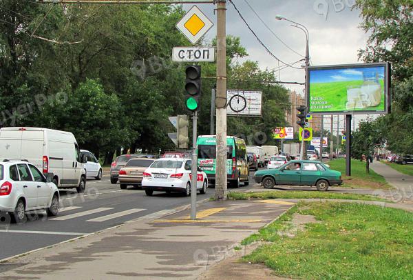 Рекламная конструкция Дмитровское шоссе, пересечение с Лобненской улицей (Фото)