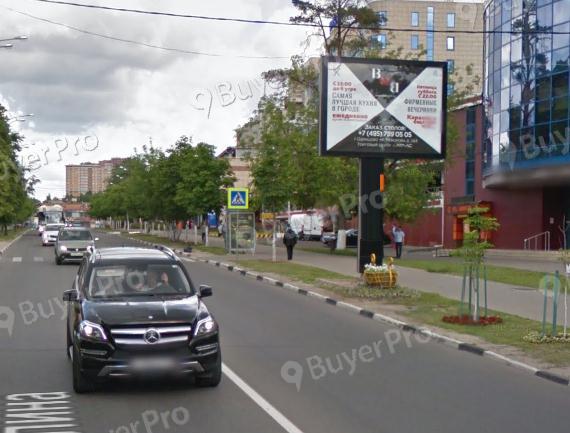 Рекламная конструкция г. Одинцово, ул. М. Неделина 0+575м справа от Можайского ш. (Фото)