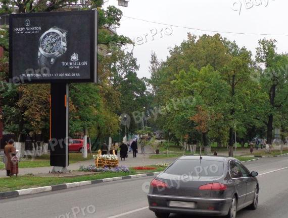 Рекламная конструкция г. Одинцово, ул. М. Неделина 0+575м справа от Можайского ш. (Фото)