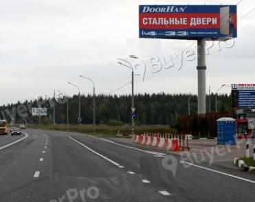 Рекламная конструкция Калужское шоссе, 32350 м (12050 м от МКАД), слева (Виден при движении в Москву) (Фото)