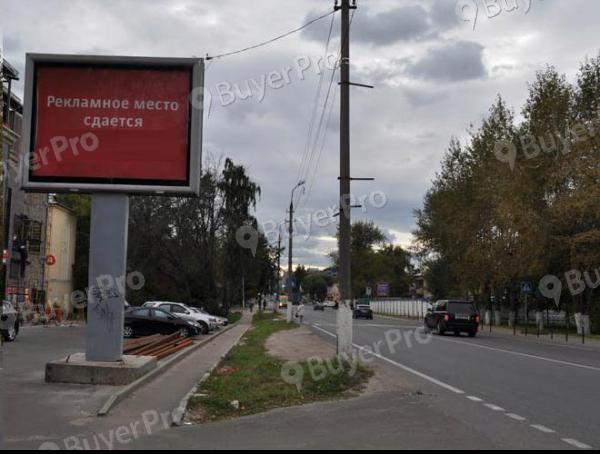 Рекламная конструкция г Железнодорожный, ул. Советская, между домами 30 и 32 (Фото)