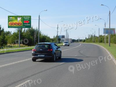 Рекламная конструкция г. Егорьевск, ул. Антипова, выезд из города в сторону Егорьевского шоссе, 363B (Фото)
