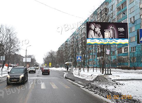 Рекламная конструкция г. Люберцы, ул. Митрофанова, д. 21 (левая сторона по ходу движения от Октябрьского проспекта), 499 (Фото)