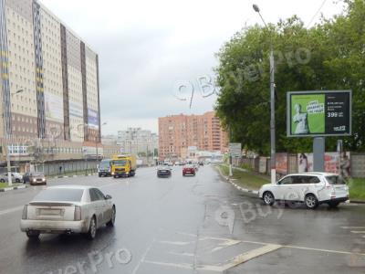Рекламная конструкция г. Жуковский, ул. Гагарина, выезд с АЗС BP, CB47A1 (Фото)