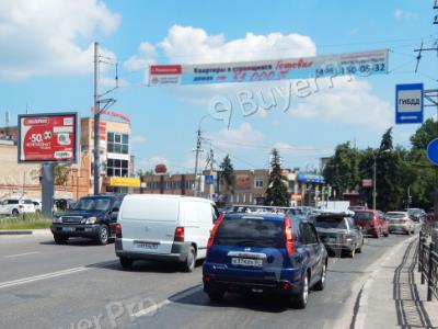 Рекламная конструкция г. Жуковский, ул. Гагарина, рядом с ТЦ на Королёва, напротив ТЦ Океан, CB48B3 (Фото)