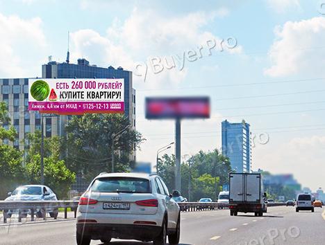Рекламная конструкция Ленинградское шоссе, км 21+250, право, (км 2+550 от МКАД), в Москву, S47B (Фото)