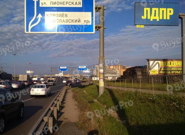 Рекламная конструкция Ярославское шоссе 21+320 право (Фото)
