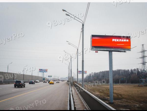 Рекламная конструкция Новорижское ш., 20км+750 м справа (от МКАД 3,5 км) (Фото)