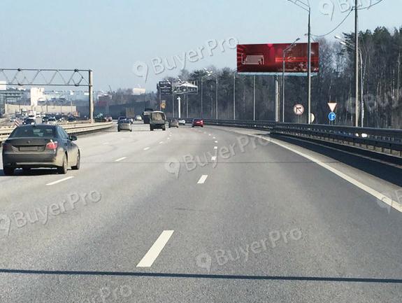 Рекламная конструкция Новорижское ш., 25км+200 м слева (от МКАД 8,1 км) (Фото)