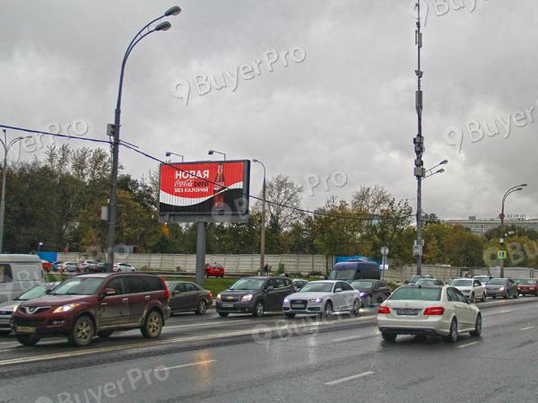 Рекламная конструкция Олимпийский пр-т, д. 13, (м/у 2-3 оп до Х с ул. Дурова) (Фото)