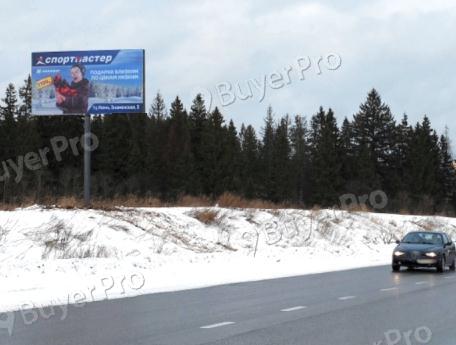 Рекламная конструкция Кутузовское шоссе левая сторона ( от Пятницкого шоссе) 1+500м,Б (Фото)