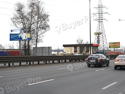 Рекламная конструкция а/д М5 «УРАЛ» (Новорязанское шоссе), км 22+430 (км 5+130 от МКАД), левая сторона по ходу движения из Москвы, 490B (Фото)