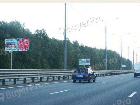 Рекламная конструкция М2 Крым (Симферопольское шоссе), км 61+500 право (км 40+600 от МКАД), в Москву, 521B (Фото)