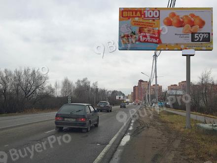 Рекламная конструкция г. Раменское, Северное шоссе, напротив АЗС, 529A (Фото)