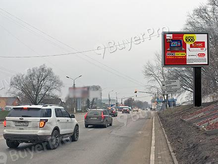 Рекламная конструкция г. Жуковский, ул. Гагарина, напротив д. 85, начало дома, CB45A4 (Фото)