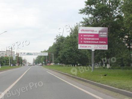 Рекламная конструкция г. Домодедово, а/д Взлетная - Авиационная, км 4 (Фото)