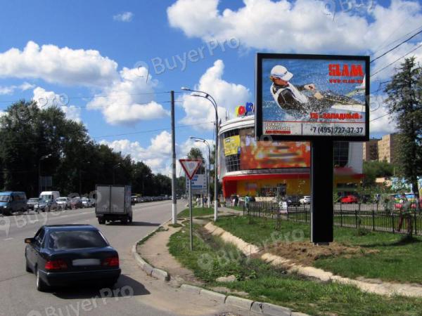 Рекламная конструкция Волоколамское ш., 21км + 430м, справа,А (Фото)