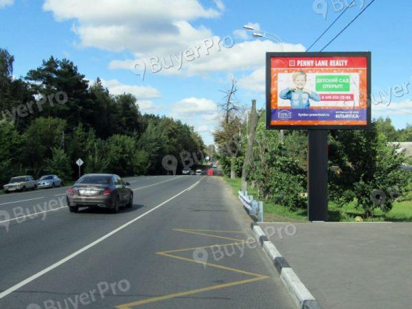Рекламная конструкция Ильинское ш., 09км + 900, слева,А (Фото)