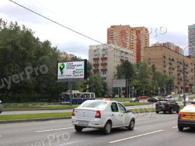 Рекламная конструкция Вернадского пр-т, д. 21 корп. 2, (ЦРП) (Фото)