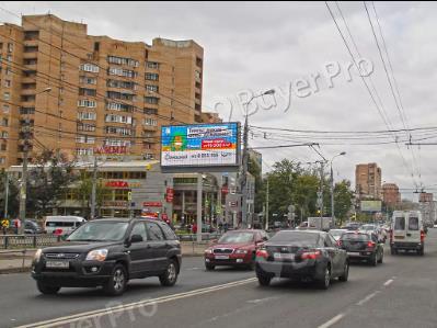 Рекламная конструкция Зеленый пр-т, д. 60 (поз. 1) (Фото)