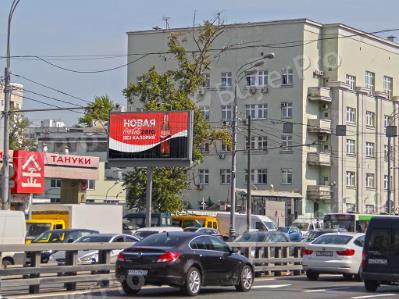 Рекламная конструкция ТТК, (внешняя сторона, Сущевский Вал ул., д. 31) (Фото)