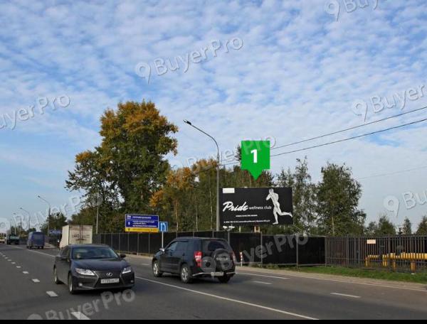 Рекламная конструкция 9 км от МКАД, элитный поселок Жуковка ХХI, д. 52 (Фото)