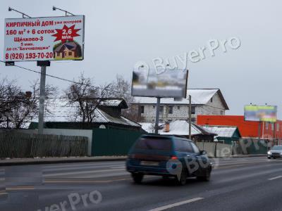Рекламная конструкция Щелковское ш.,    31 (700 м от МКАД) (Фото)