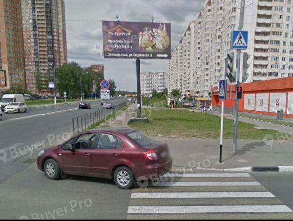 Рекламная конструкция г. Долгопрудный ул.Новый бульвар - ул.Спортивная (Фото)