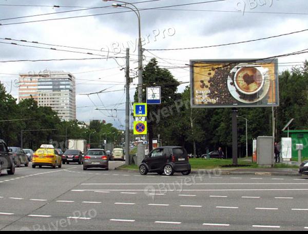 Рекламная конструкция Профсоюзная улица, пересечение с улицей Наметкина (Фото)