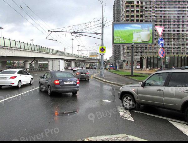 Рекламная конструкция Ленинградский проспект, пересечение с 1-ым Боткинским проездом (Фото)
