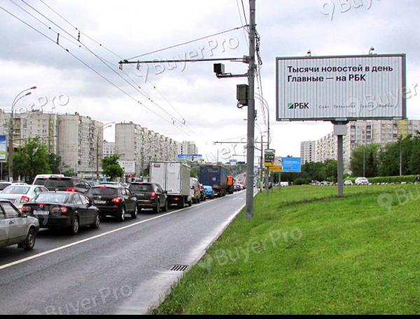 Рекламная конструкция Алтуфьевское шоссе, дом 27, до пересечения с улицей Хачатуряна (Фото)